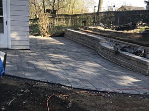 Mt. Lebanon Patio - Retaining Wall